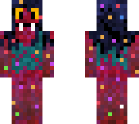 bitbitey v1.5 - nether (torn teal rag + confetti, mucky)