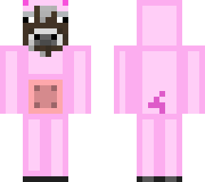 cow in a pig onsie
