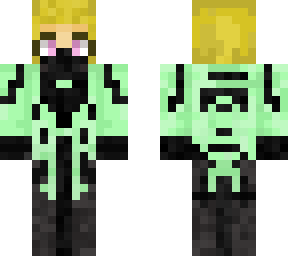 cyberpunk green hoodie