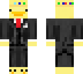 duck with suit