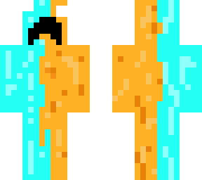 lava and water