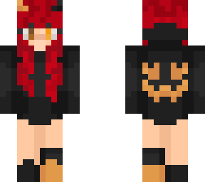 simple redhead costume