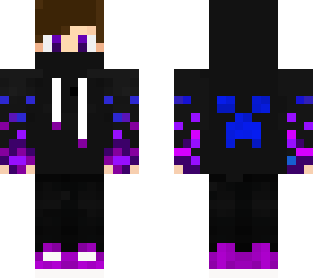 black and blue