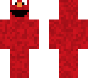 elmo the red puppet