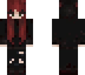 red hair demon girl updated