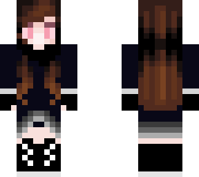 the uniform girl with costume