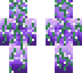 very overgrown amethyst golem
