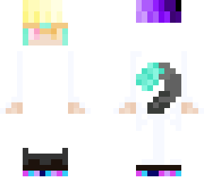 azmeow1355 ghost costume enby beanie