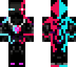 blue and red knight