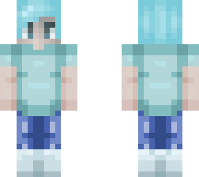 blue human boy