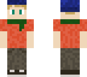 boy with red t-shirt and clue cap