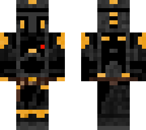 custom black & yellow mandalorian