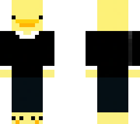 cute duck in a suit