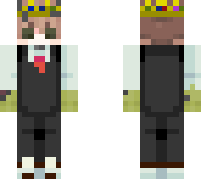 dead fern plant human thing in suit