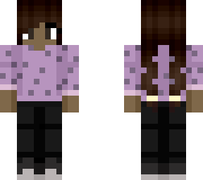 shaded - braided purple hoodie