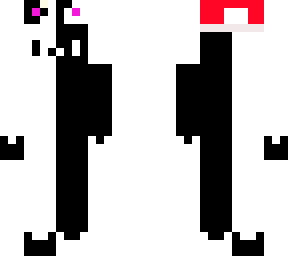 black and white dog