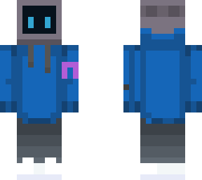 blue tv head