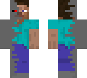 half robotic steve