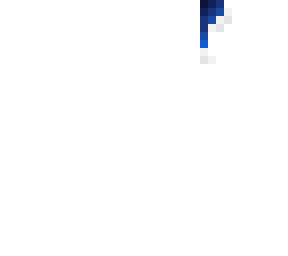 hat base - corner santa hat blue
