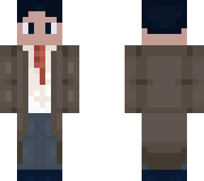 person with template