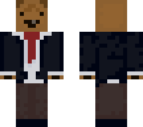 bear in a suit
