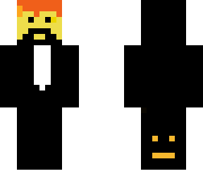 mumbo with a tie in a hoodie