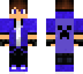 purple gamer with cape
