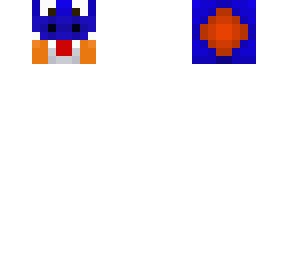 blauer yoshi als kopf