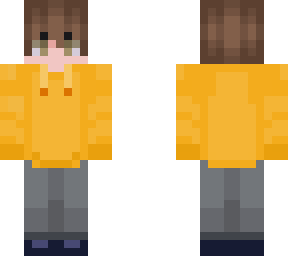 brown haired boy (orange)