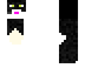 cat black and whithe