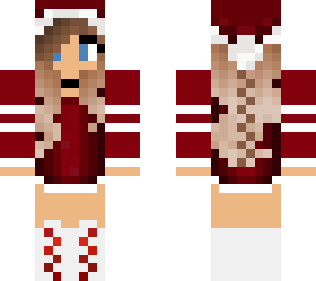christmas girl skin