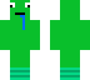 drooling green guy
