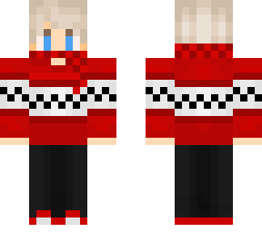 red christmas sweater boy