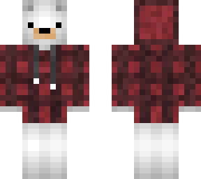 thanksgiving theme poler bear (red hoodie)