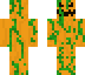 vine covered pumpkin