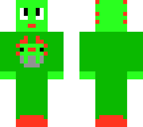 watermelon axolotl (edited eyes and bucket)