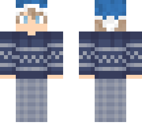 blue christmas boy