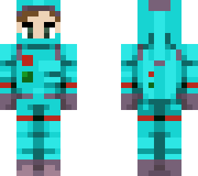 cyan astro helmet no visor