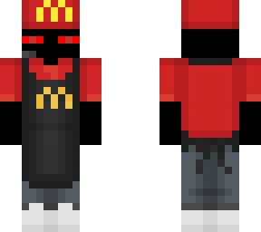enderman at macdonalds