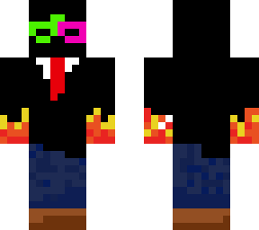 enderman elegante con los lentes de spreen