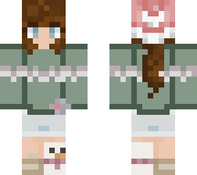 friend's mc christmas skin!!
