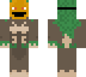 rillaboom with a pumkin mask