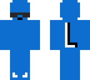 skin blue