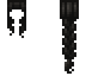 black long braid hair base