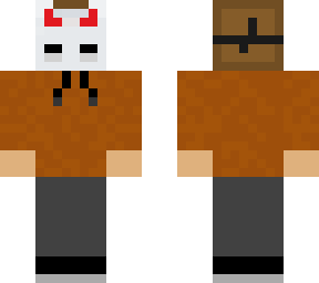 funny man in a mask