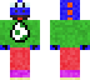 yoshi with a sweater