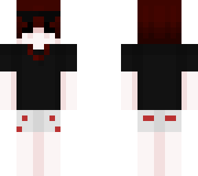 "dark red."
