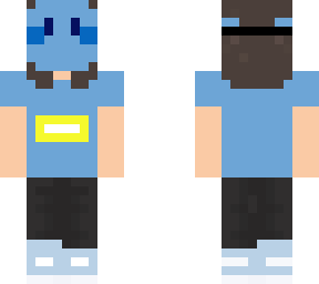 bellbluey with mask