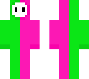 fall guys green/pink