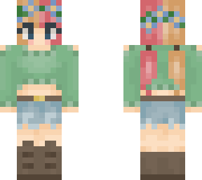 flower crown country girl